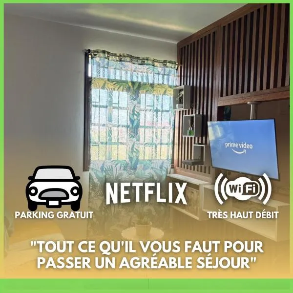 Studio Ça Mconvient, hotel u gradu 'Cayenne'