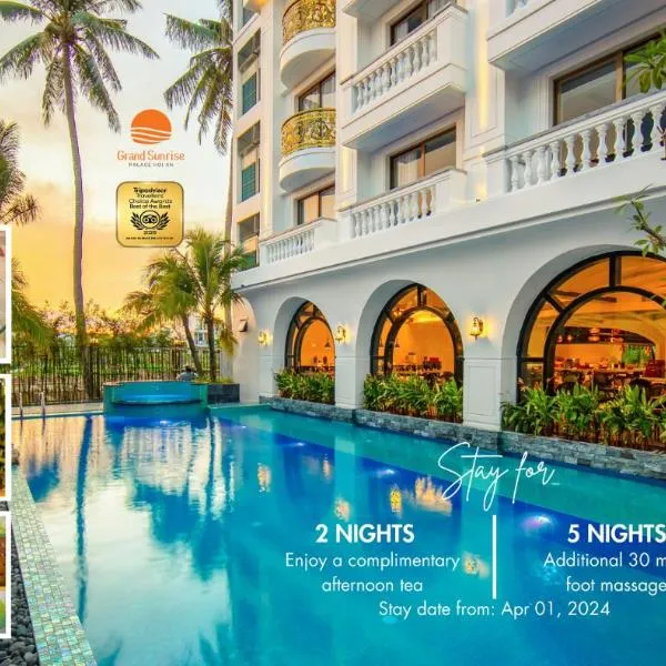 Grand Sunrise Palace Hoi An- A Luxury Indochine Hotel & Spa – hotel w Hoi An