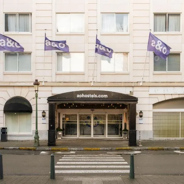 a&o Brussel Centrum, hotel di Brussels