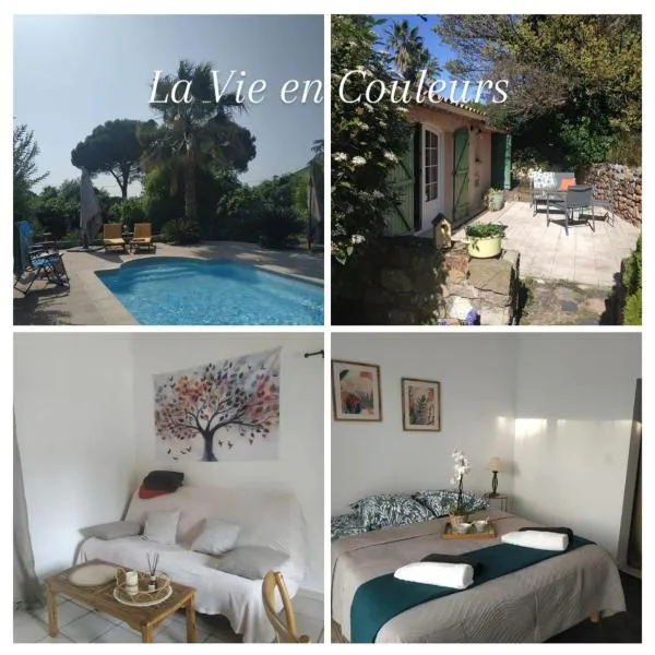 La Vie en Couleurs Chambre d'hôtes, gîte, hôtel à Puget-sur Argens