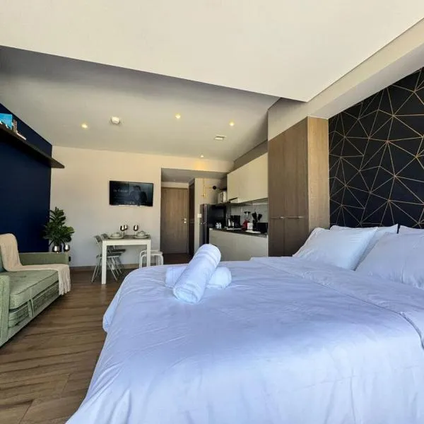Loft a pasos Reforma | Alberca Gimnasio | Spa – hotel w mieście Meksyk