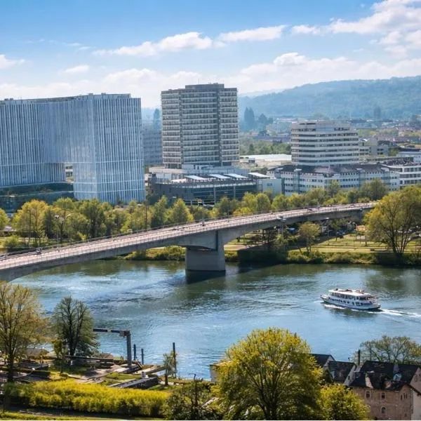 Moselblick Residence l Panorama Sky Balkon, hotel a Koblenz