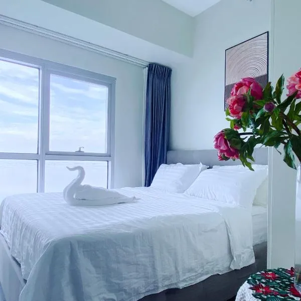 Luxurious Apartment Modern Cozy Manila Bayview Poolview Cityview 1 2 3 Bedrooms Near Manila Airports Okada Solaire MOA, hôtel à Manille