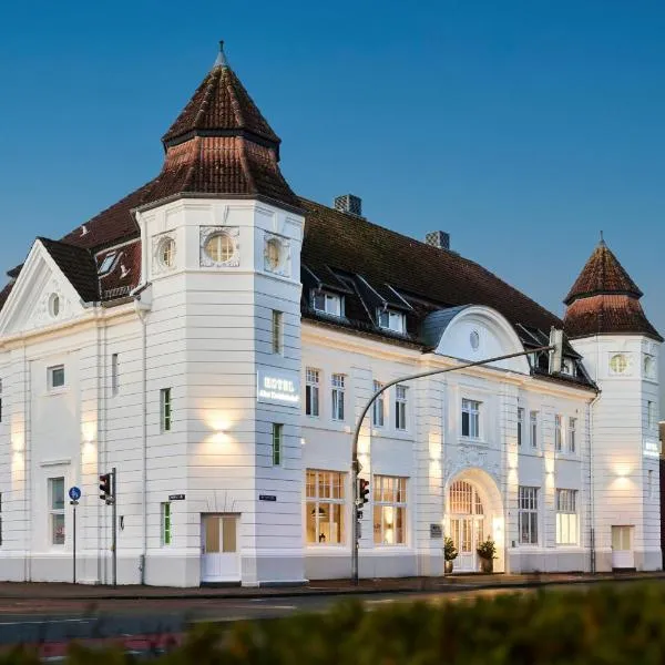 Hotel Alter Kreisbahnhof, מלון בשלזוויג