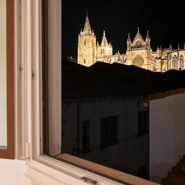 Apartamentos MEILE - 100 m de la Catedral, hotell sihtkohas León