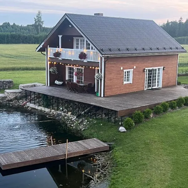 Cozy Sauna House at Sinso Talu, hotel a Ülejõe