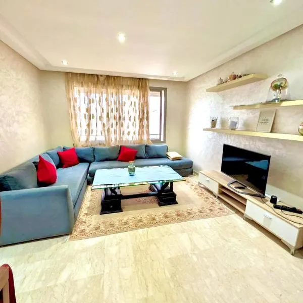 Airport Taj 1 wifi Netflix 2chambres 2 SDB, hotel in Casablanca