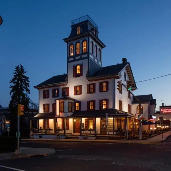 The Washington House Hotel & Restaurant,位于Sellersville的酒店