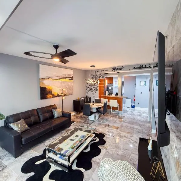 32 Brickell Royale With Skyline and Waterfront Views plus 5 Star Resort Facilities, hotel Miamiban