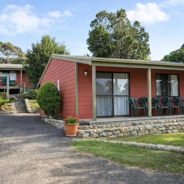 Bayview Cabins Kangaroo Island: American River şehrinde bir otel