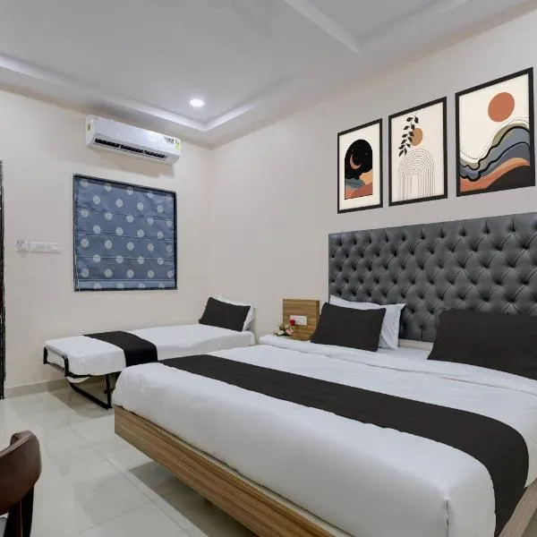 HOTEL O MATRI CROWN, hotel v mestu Raipur