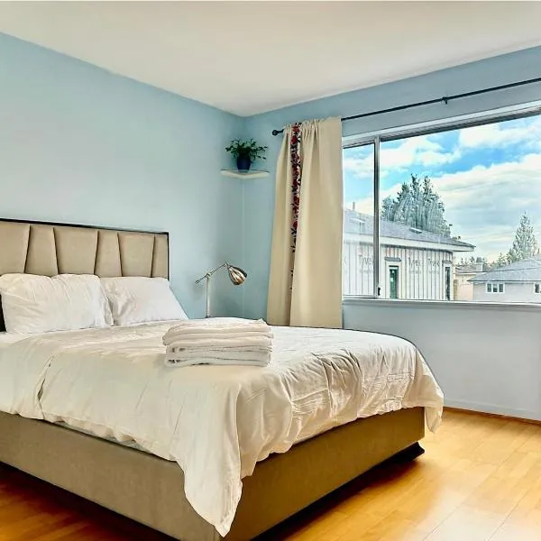 Vancouver most cost effective comfortable luxurious, and quiet room, hotel v destinácii Vancouver