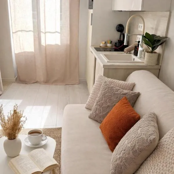 Modern Cozy studio Monaco - walk to Monaco, готель у місті Босолей