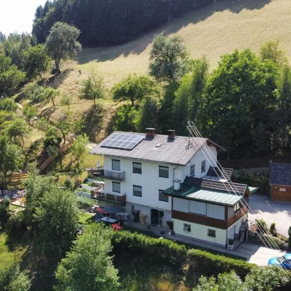 Ferienwohnung Kreuzkogler、ヴォルフスベルクのホテル