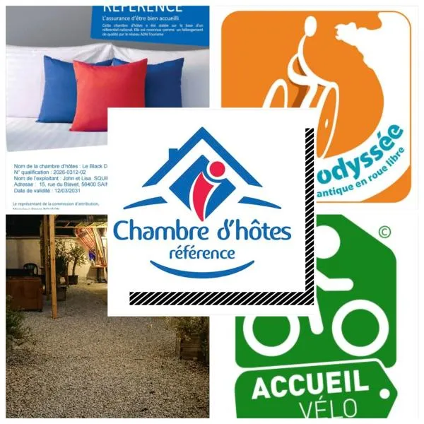 Le Black Dog Pub – hotel w mieście Saint-Aignan