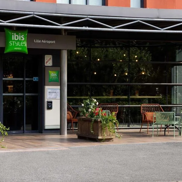 ibis Styles Lille Aéroport, hotel a Lesquin
