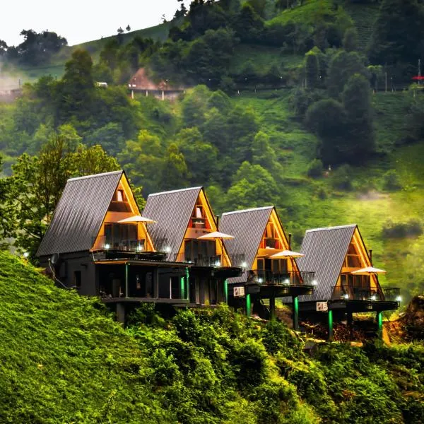 Danzi camping tiny house, hotel i Rize