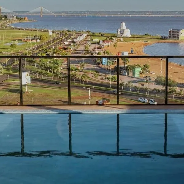 Frente a la Playa San José, Vista Increíble al Río, hotel a Encarnación