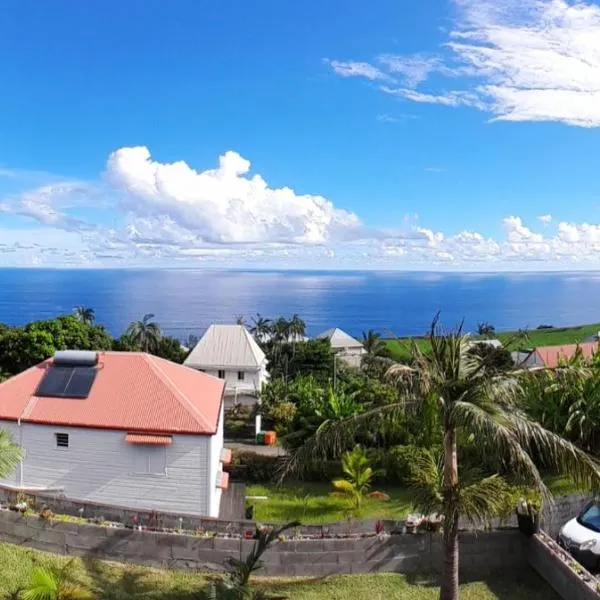 Chambre vue sur mer entre Grande Anse et Manapany, hotel v destinácii Petite Île