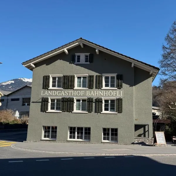 Näfels에 위치한 호텔 Landgasthof Bahnhöfli