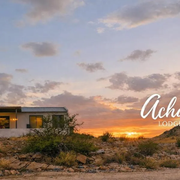 Achab Eco cabin, Hotel in Usakos