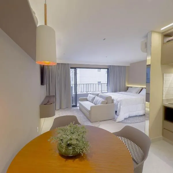 FR1307B Estúdio alto padrão com cama king e garagem, Hotel in Goiânia