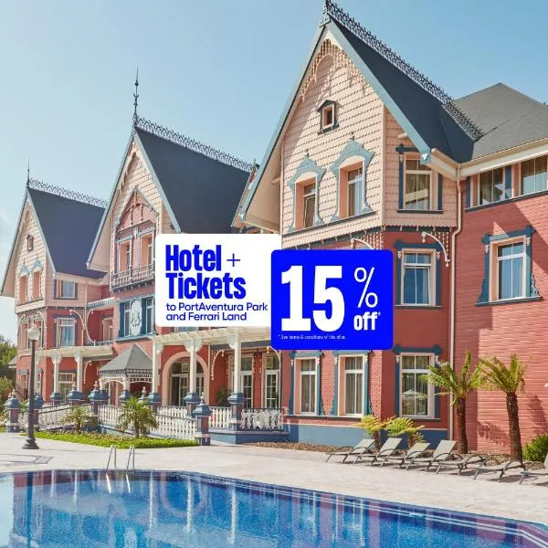 PortAventura Hotel Lucy's Mansion - Includes unlimited access & Express wristband to PortAventura Park & Ferrari Land، فندق في سالو