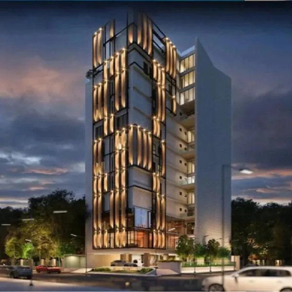 Monsoon Courtyard Luxury Hotel, hotel u gradu Daka