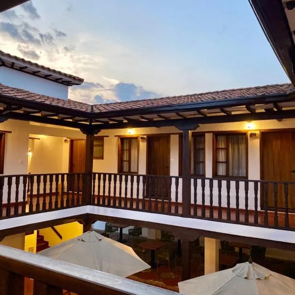 Hotel Calle Real de la Villa, hôtel à Villa de Leyva