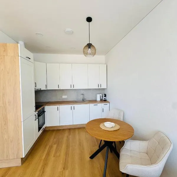 Apartamentai parke, prie upės - Šešupės terasos, viešbutis mieste Marijampolė