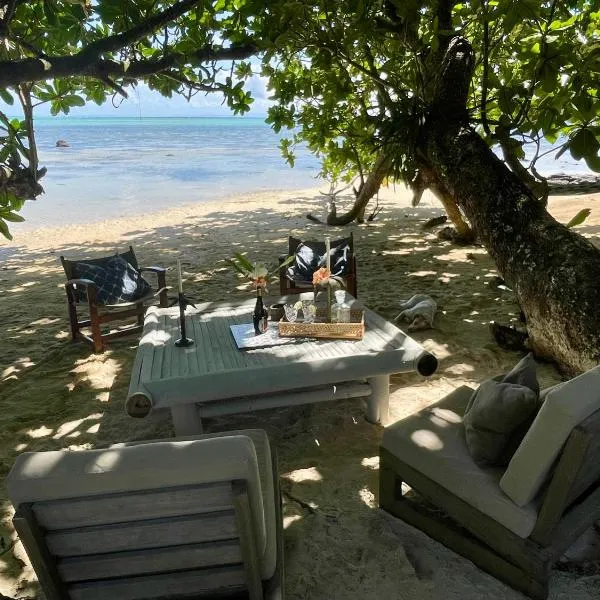 RAVENALA Lodge, Bungalow et Villa sur plage privée – hotel w mieście Ile aux Nattes