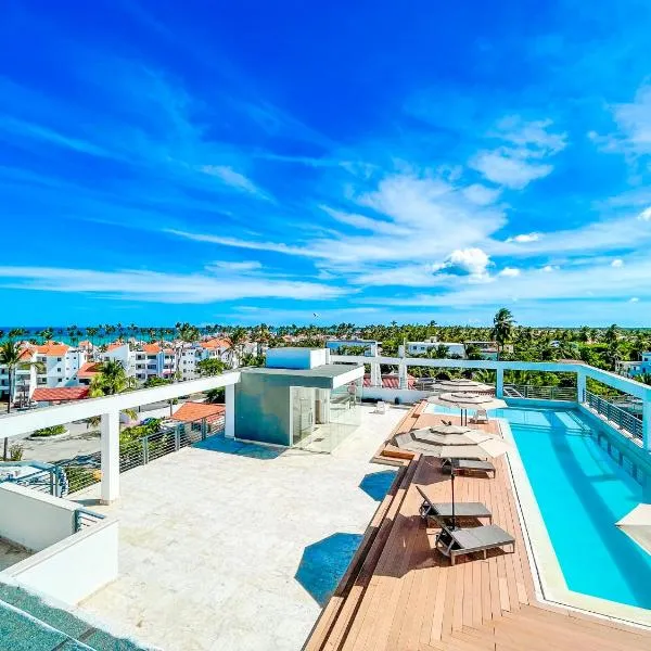 CARIBBEAN DUCASSI Tropicana HOTEL Rooftop POOL BEACH CLUB & SPA, hotelli Punta Canassa