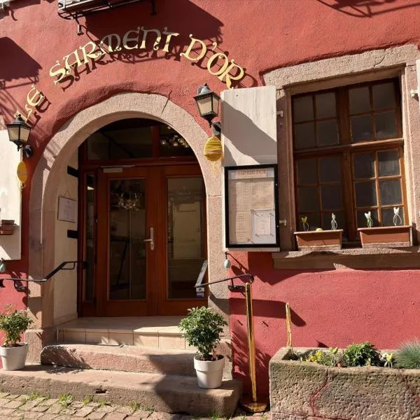 Hôtel Le Sarment d'Or, viešbutis mieste Riquewihr