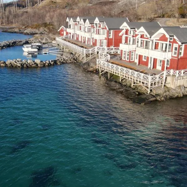 Sjøhus ved Tjeldsundet - House by the sea, hotel en Evenskjer