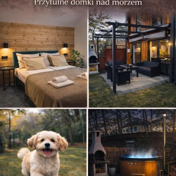 DOMKI BURSZTYN, отель в Мжежино