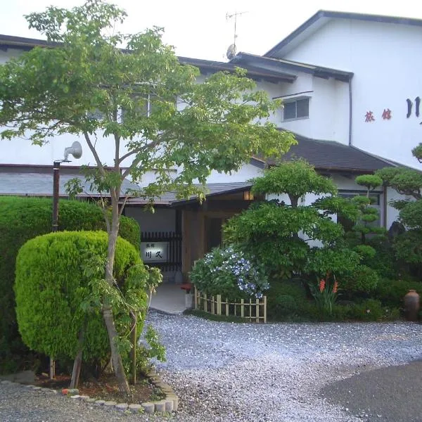 Family Ryokan Kawakyu with Showa Retro, private hot spring, hotel v destinaci Ibusuki