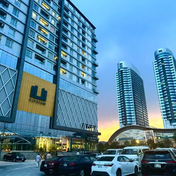 Serviced Apartments -ELYSIUM TOWER OPPOSITE CENTAURUS MALL ISLAMABAD, hotell sihtkohas Islamabad