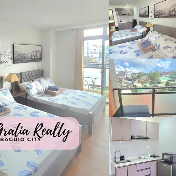 Megatower 3 Unit 5f13 Baguio Studio Condo by Dei Gratia, hotel em Baguio