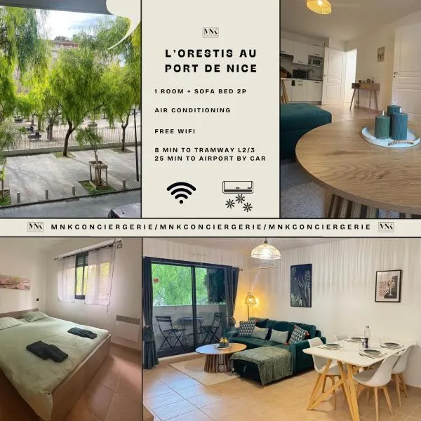 MNK - Orestis au Port de Nice, hotel i Nice
