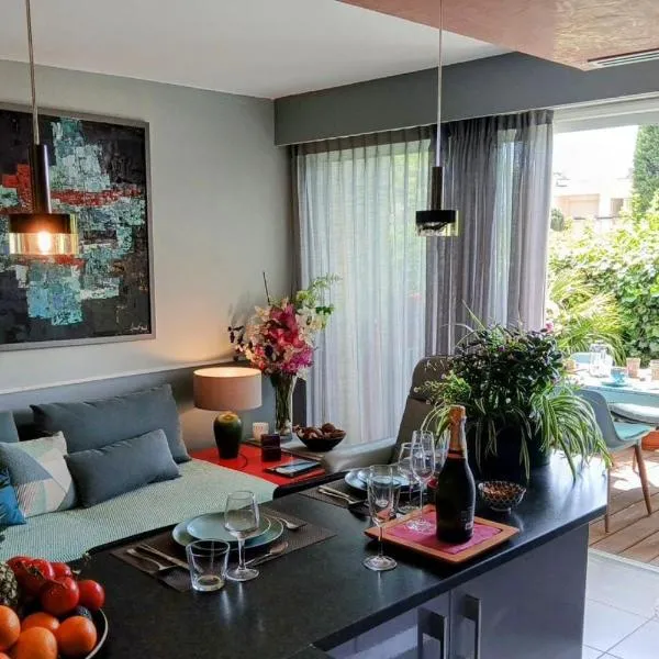 Des vacances de rêve à Mandelieu โรงแรมในมองเดอลิเยอลานาปูล