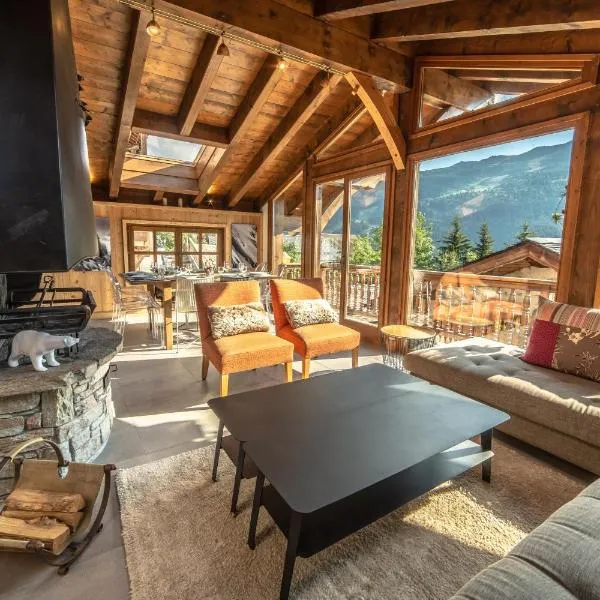 Chalet Familial Meribel 1600, hotel di Les Allues