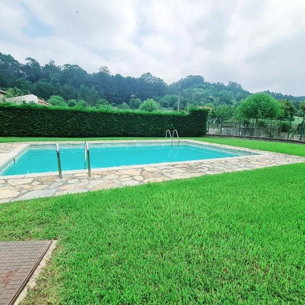 Romántico apartamento con piscina, viešbutis mieste Vargas