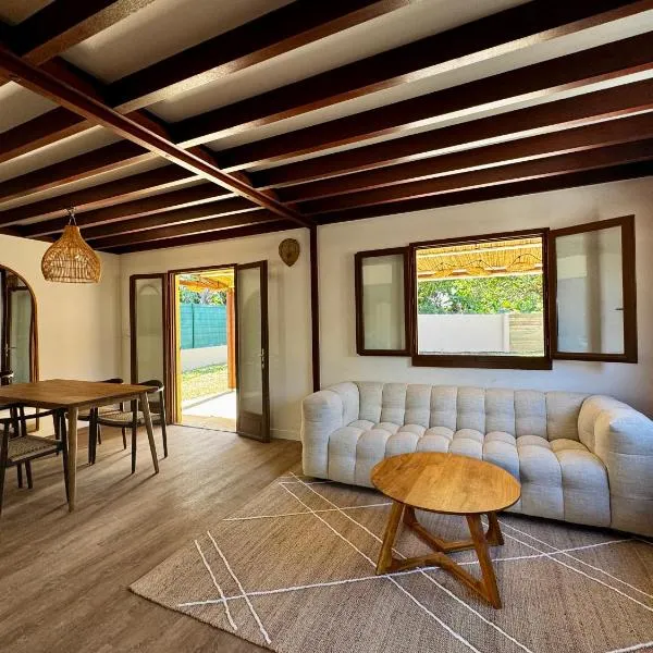 Maison au charme créole - Accès privé à la plage - Etang Salé les Bains, hotell sihtkohas L'Étang-Salé-les-Bains