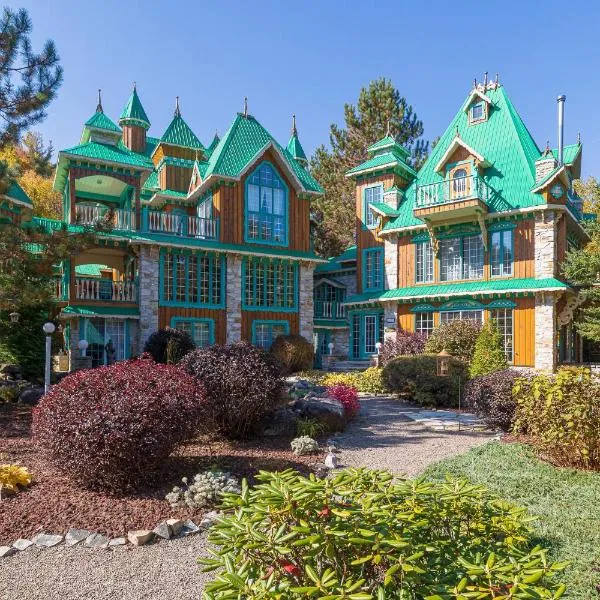 Domaine Rivière Sacacomie Chalets et Bed and Breakfast -Manoir Canergie, hotel en Saint-Alexis-des-Monts