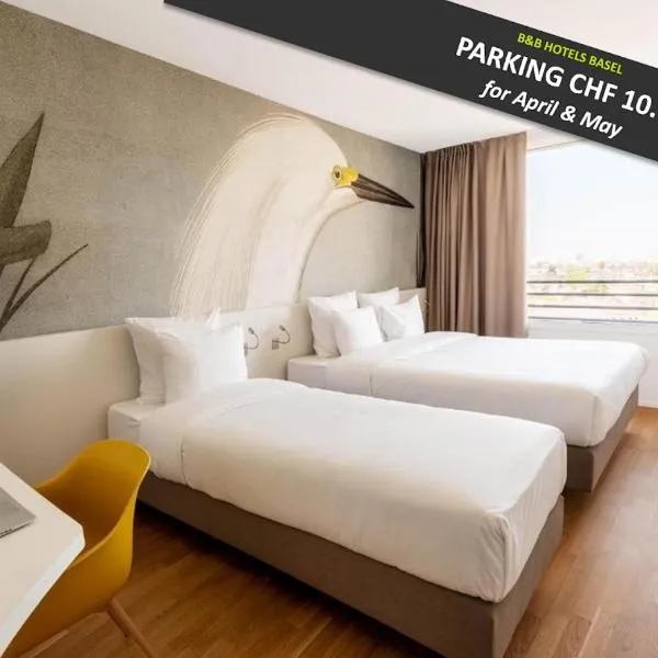 B&B HOTEL Basel, hotel in Bazel