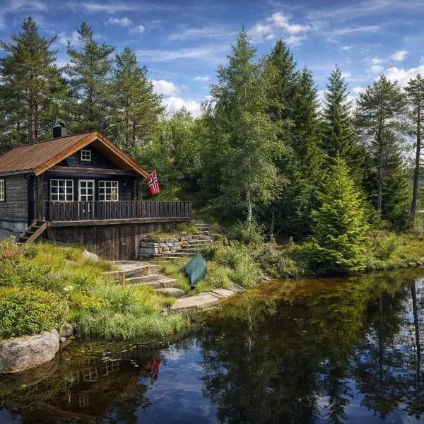 Holiday cottage with sauna close to Kjeragbolten-Bedding included, khách sạn ở Tjørhom