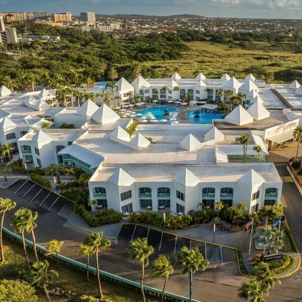 Courtyard by Marriott Aruba Resort, hotelli Palm Beachillä