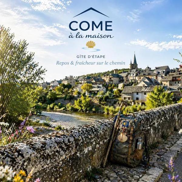 Saint-Côme-dʼOlt में, होटल Gîte d'étape Côme à la maison - Sur le GR 65 -Saint Côme d'Olt