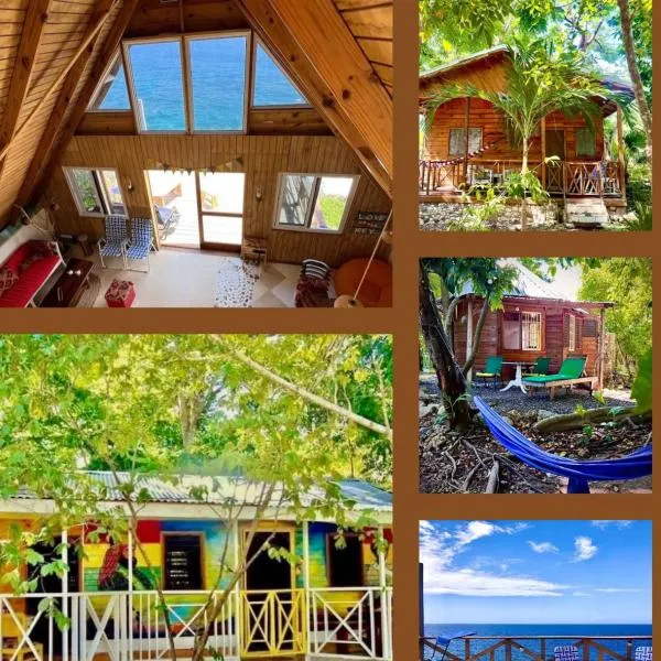 Real Jamaica - 5 Cabins right beside the sea, hotel i Oracabessa