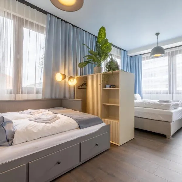 Family Apartment City 4 Gäste Air Condition Parken Frei, hotel sa Munich